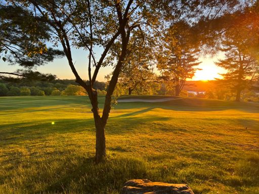 The ride to the ride was beautiful