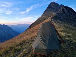 Bivouac lac de la Muzelle J1