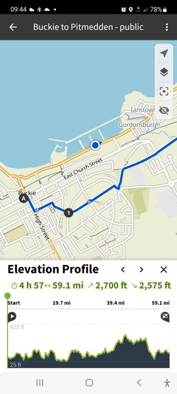 To change route to embrace the harbour