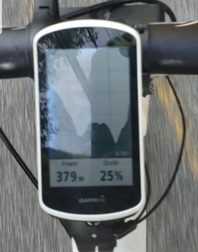 Nothing like 25% gradient to get the blood flowing!