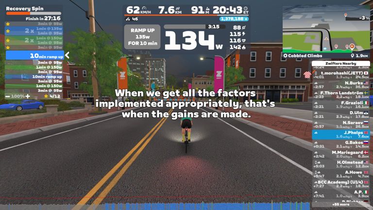 Zwift - Recovery Spin