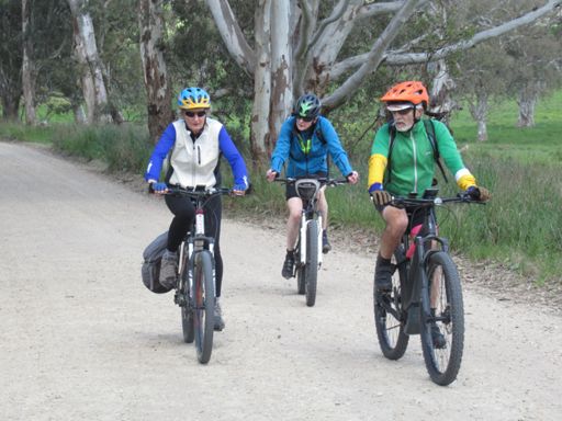 ... allowing the tail end of the first group to catch up ...