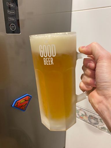 Muy merecida! Skol!🍻