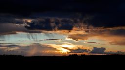 Sortie à vélo le soir
