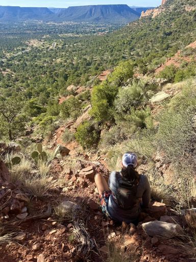 This is me butt sliding down from the ledge 🤣