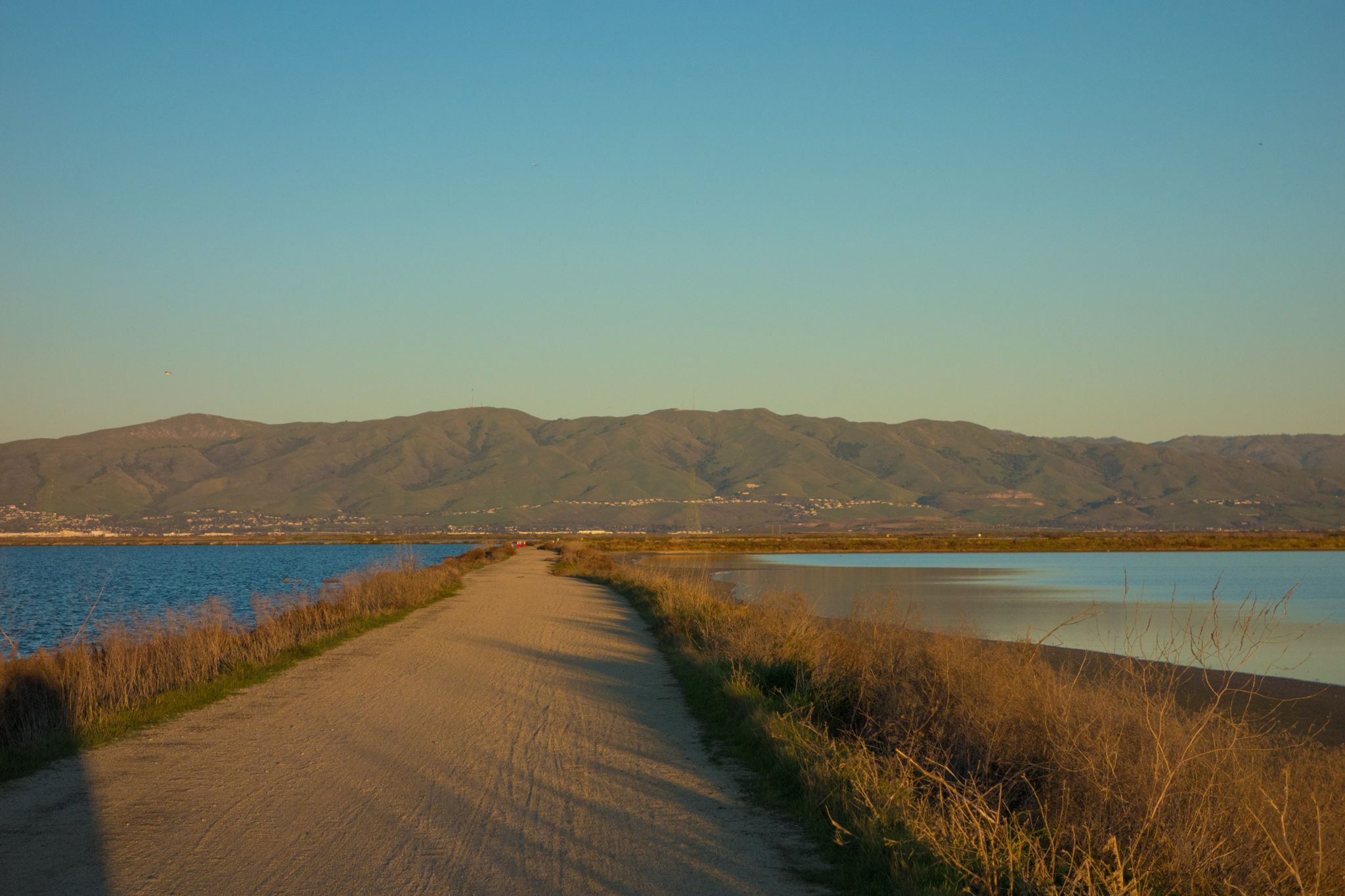 Mission, Allison, Monument from Bay Trail near Moffett Field.
