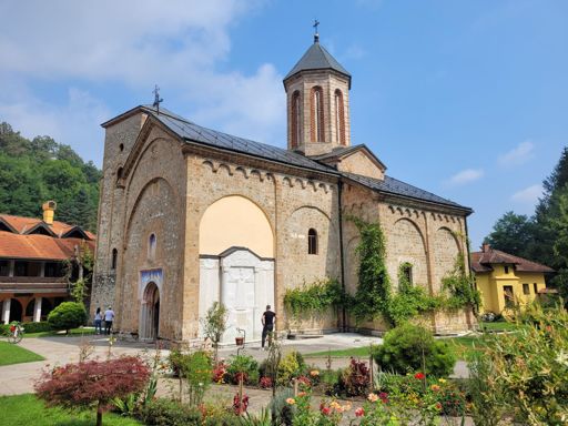 Monastyr Raca. Stwierdziłem że warto zobaczyć to miejsce by lepiej zrozumieć Srebrenicę...
