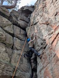 Escalade Pierre de la Roche Taintrux