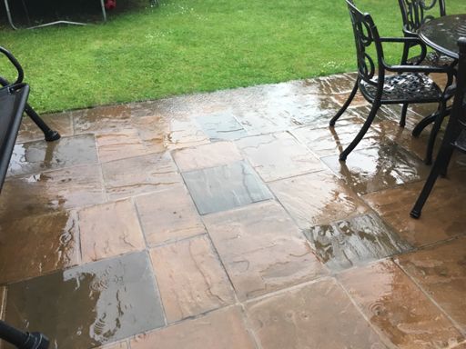 Just beat the rain :-)