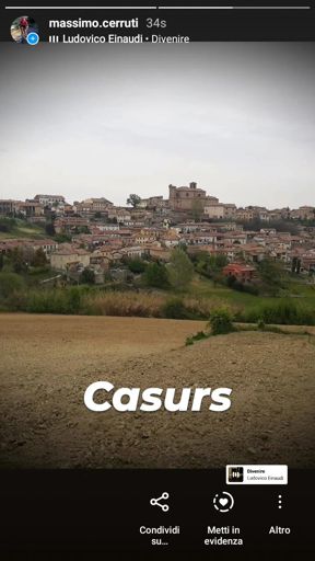 Casorzo, il nuovo lavoro....