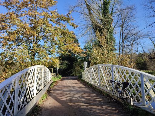 Santon Downham, crossing the (very) Little Ouse