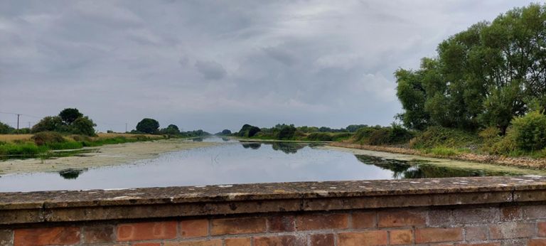 River Huntspill, man-made in 1940. https://en.wikipedia.org/wiki/River_Huntspill