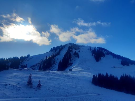 Wallbergsattel, Blick zum Setzberg