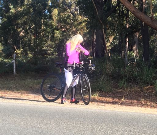 Changing from a French Braid to two Norse Plaits to keep her ears warm 😁