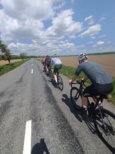 Z Kroměříže chvíli po výjezdu 