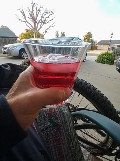 PB&J after the ride for recovery.