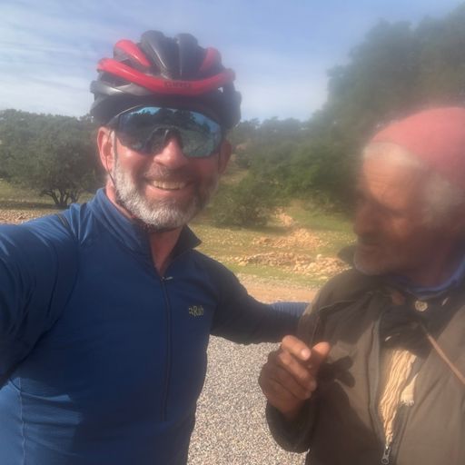 My new goat herder friend!