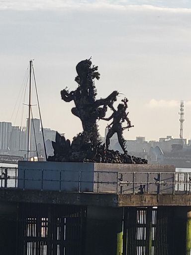 Damian Hirst's Hydra and Kali