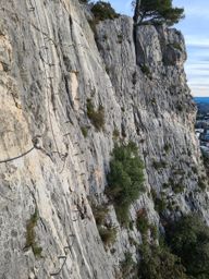 Via ferrata souterrain de Cavaillon