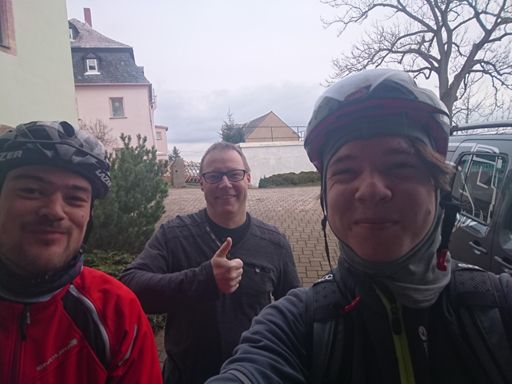 Netter Besuch in Augustusburg