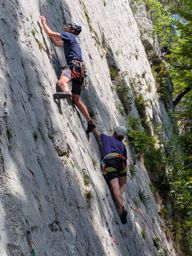 la Nostalgique (5c 5 longueurs) + Secret land 6a