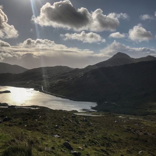 Reinigeadal road up from Loch Seaforth
