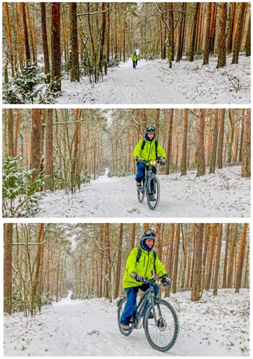 I did never subscribe to MTB trail riding for that day! And we entered a singletrack soon...