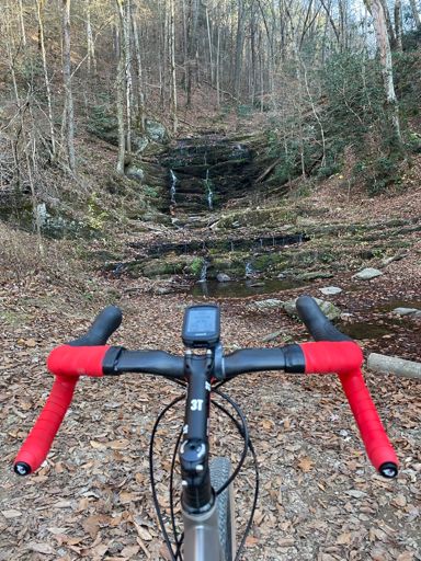 The falls were just a trickle due to the drought. I have never seen them this inactive.