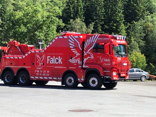 Voor wie (net als ik) af en toe naarde serie ‘ice road rescue’ kijken: de wagen van Bjørn Lægreid☺️🙈