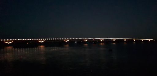De HSL brug vanaf de Moerdijk autobrug