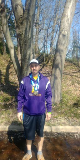 Hill climb challenge medal