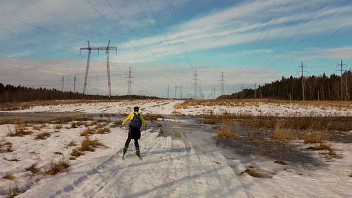 Разлив реки Плоски.