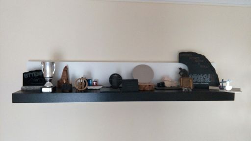 Alguns dos troféus que ganhei em provas de Btt