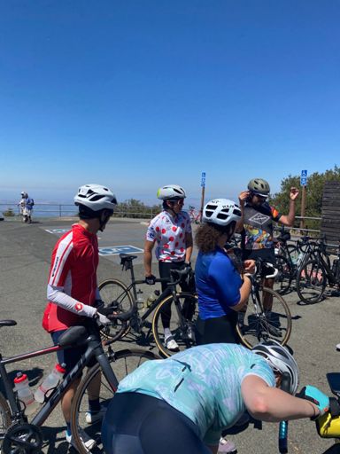 Michael sporting the dots