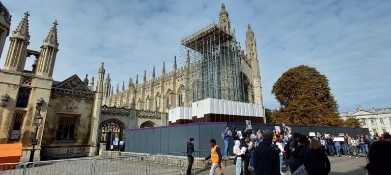King's College Chapel.  Virtual tour: https://www.kings.cam.ac.uk/chapel/virtual-tour-of-the-chapel