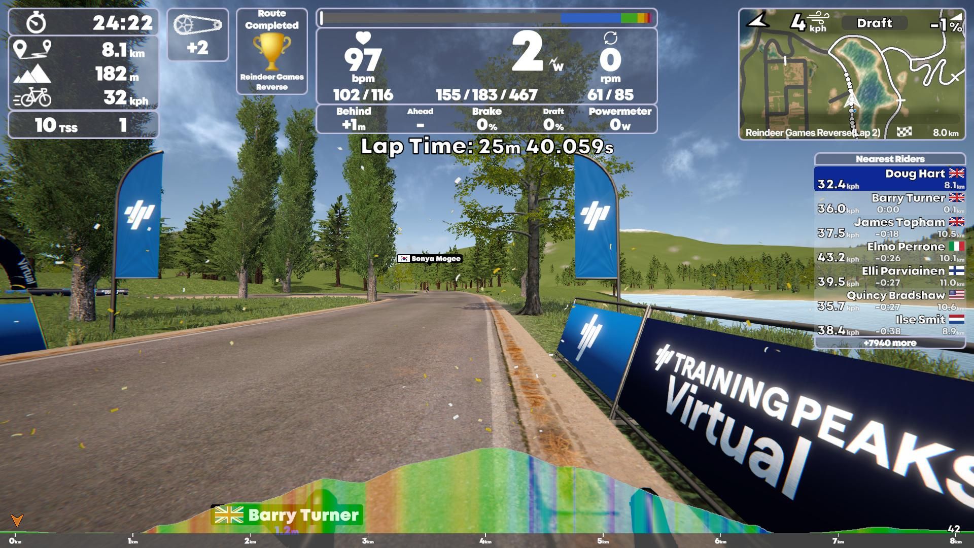 TrainingPeaks Virtual