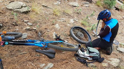 Lots of sidewall failures