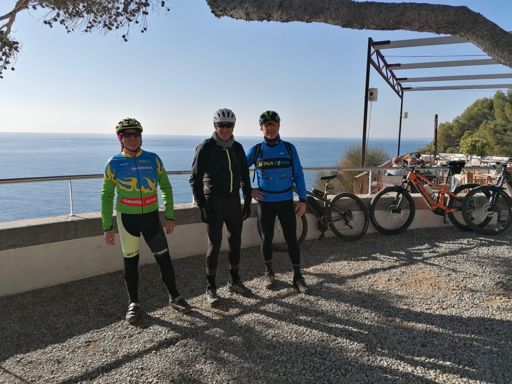 Els tres Avis al Castell de Tossa/ Juan / Paco / Thomy 😄😄😉