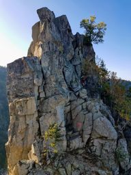 De belles couleurs sur les crêtes