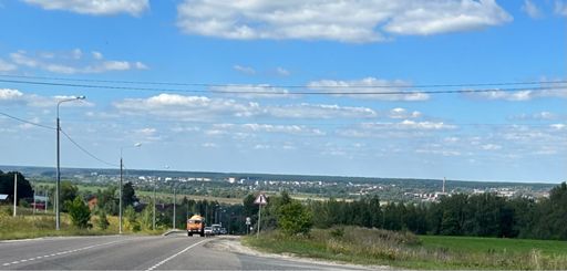 Клишинский подъем открывает панорамный вид на г. Озёры