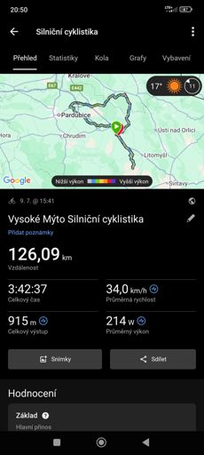 Strava s časem zase mimo ... O 2min 🤷 Ať si říká kdo chce co chce, jak strava může dát jinej čas 🤷 Ať může mít Garmin chybu jakou chce tak snad čas změřit umí ...