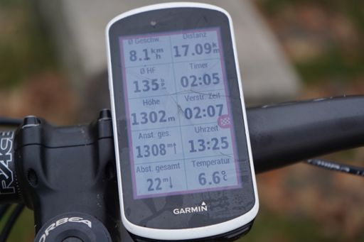 Schon 0.2 °C kälter als gestern. Hat man spürbar gemerkt 🥶