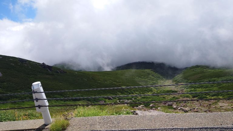 残念ながら絶景は見られないけど、