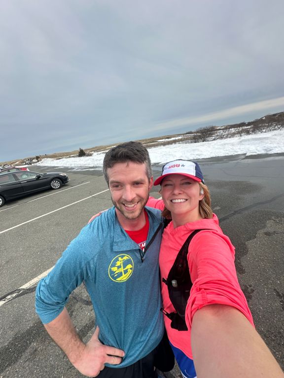 Plum Island Long run with Mike