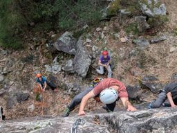 Grimpe au Petit Rocher de Saint Amé