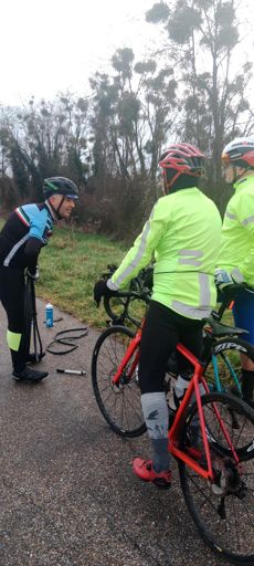 Encore une crevaison 