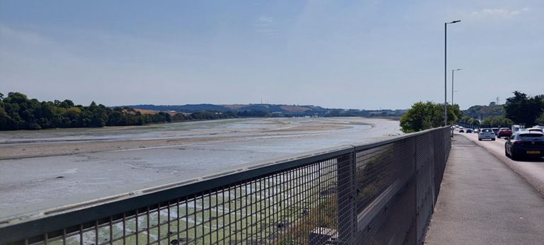 End of the Plym estuary