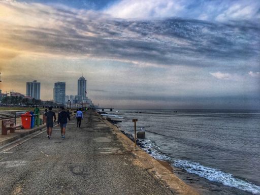 Not even any breeze here