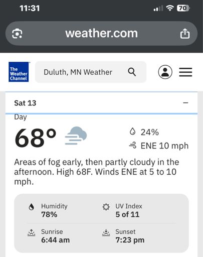 ENE wind would be epic!