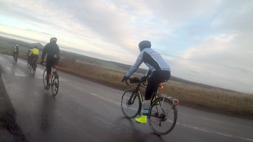 A wee dog leg - weather clearing